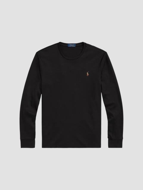 Polo Ralph Lauren Men's Pima Cotton Long-Sleeve Shirt - Polo Black