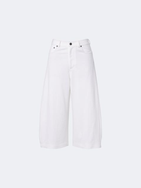Brunello Cucinelli Cotton and linen culottes