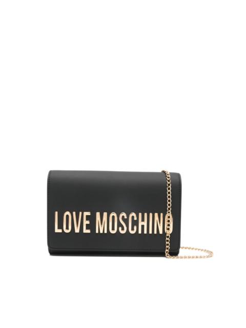 Moschino logo chain crossbody bag