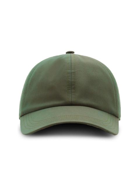 cotton curved-peak cap