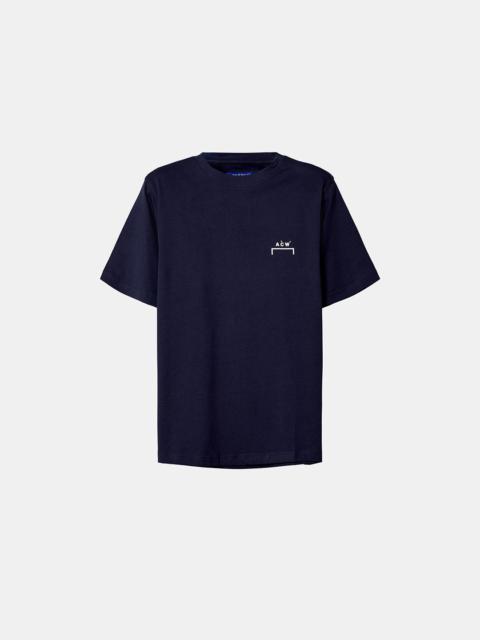 A-COLD-WALL* Follet Logo T-Shirt Navy