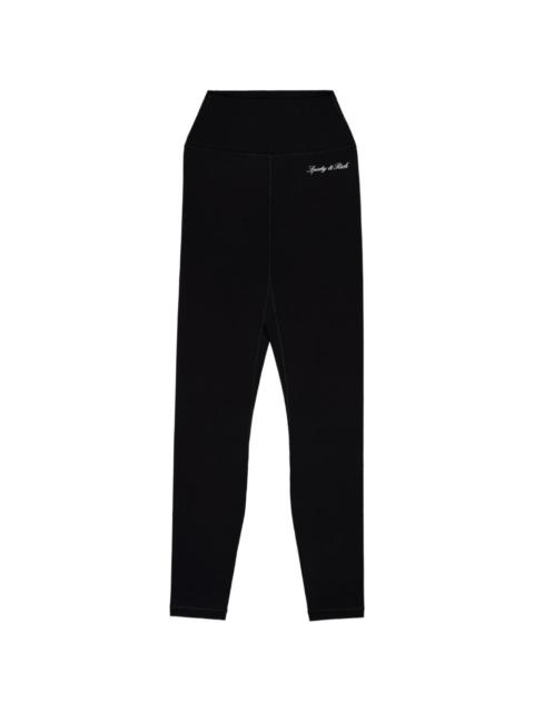Sporty & Rich logo-print leggings