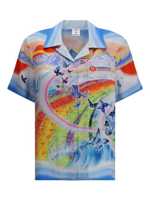CASABLANCA graphic-print shirt