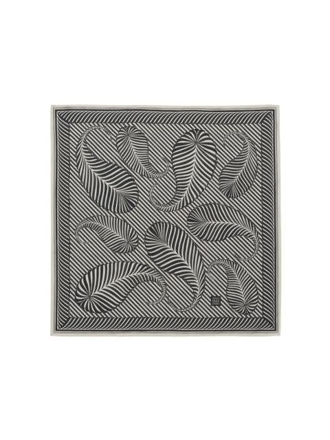TOTEME Hankie Lace Silk Scarf black