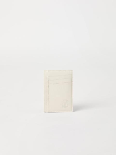 Brunello Cucinelli Fine grain calfskin card holder