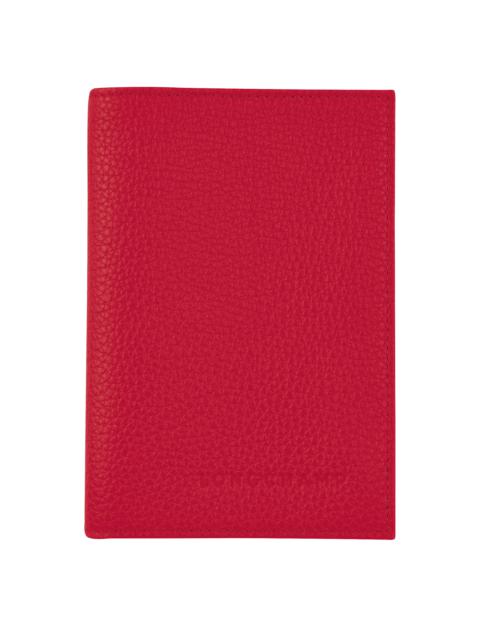 Longchamp Le Foulonné Passport cover Love - Leather