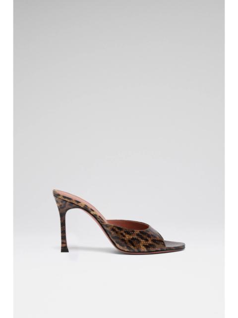 Amina Muaddi ALEXA SLIPPER 95 LEOPARD SNAKE