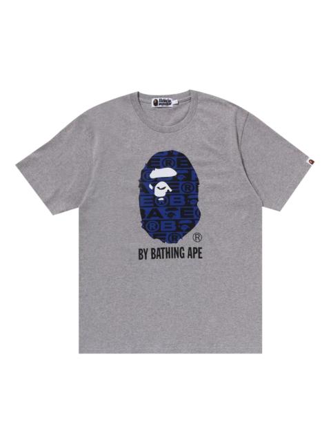 BAPE Lux Sport Pattern By Bathing Ape Tee 'Grey'