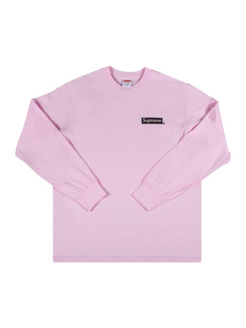 Supreme Supreme Sacred Unique L/S Tee Light Pink | REVERSIBLE