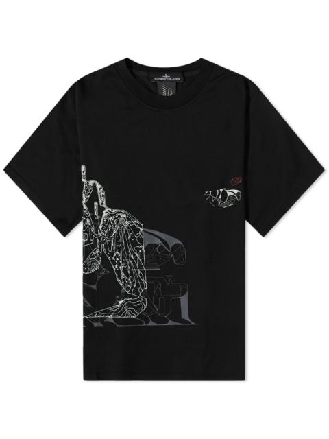 Stone Island Shadow Project Stone Island Shadow Project Printed Tee