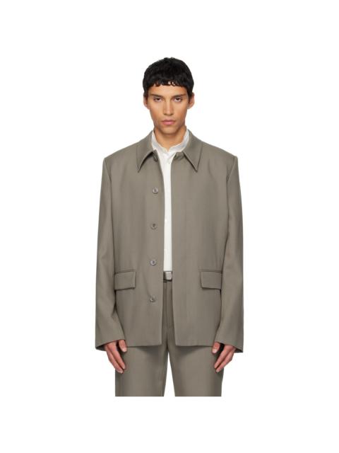 RIER Gray Wool Jacket