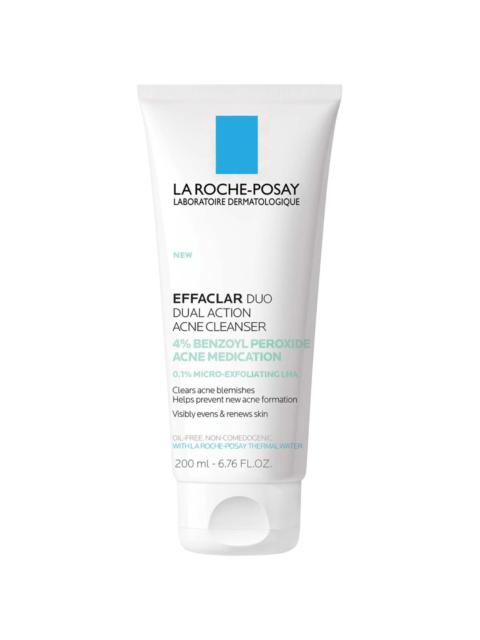 LA ROCHE-POSAY Effaclar Acne Face Wash With 4% Benzoyl Peroxide (6.76 fl. oz.)