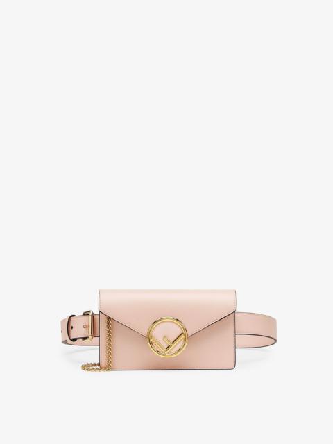 FENDI Pink leather belt bag