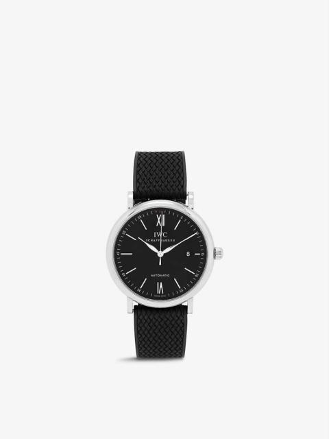 IW356502 Portofino stainless steel automatic watch