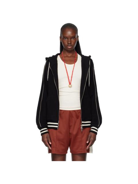 WALES BONNER Black Prince Hoodie