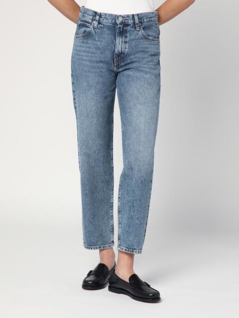 FRAME Light blue washed-effect jeans