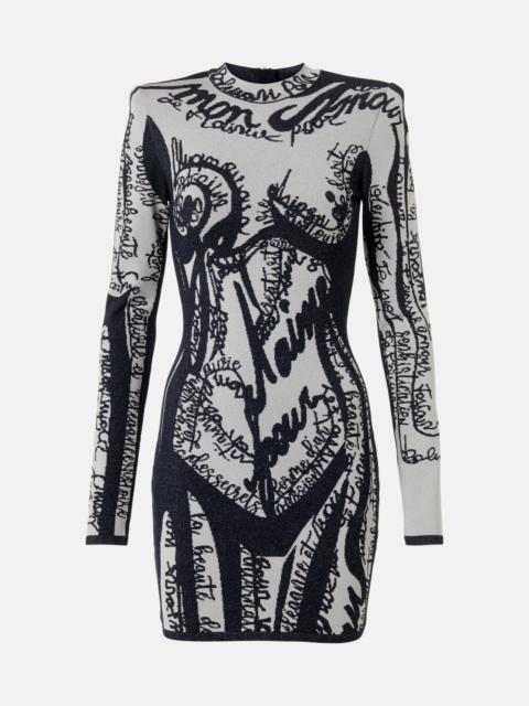 Balmain Knitted minidress