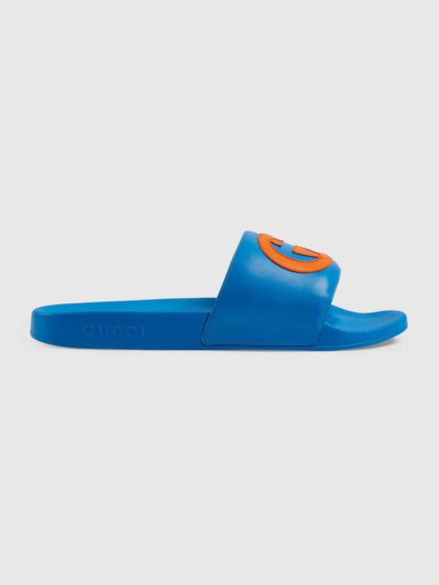 GUCCI Men's slide with Interlocking G