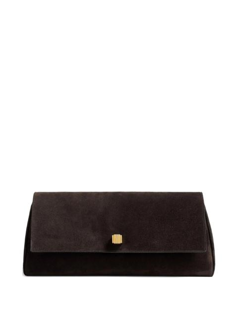 KHAITE Khaite Audrey Suede Clutch Bag