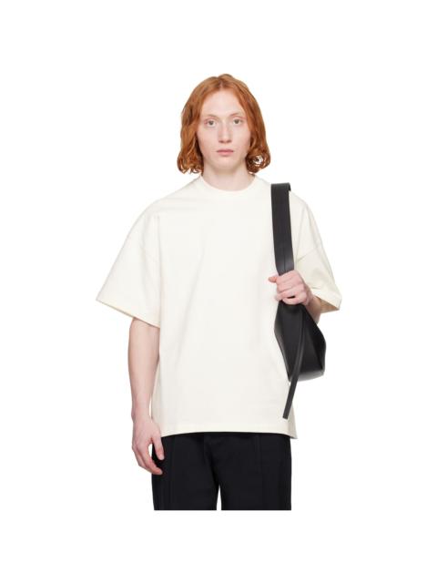 White Logo Flag Shoulder T-shirt