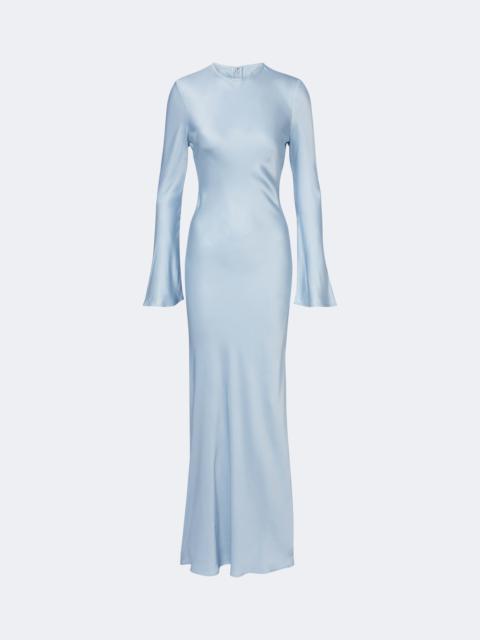 ROTATE Satin maxi dress