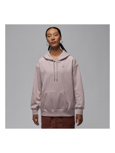 Jordan (WMNS) Air Jordan Flight Fleece Hoodie 'Petrified Grey' HJ1312-292