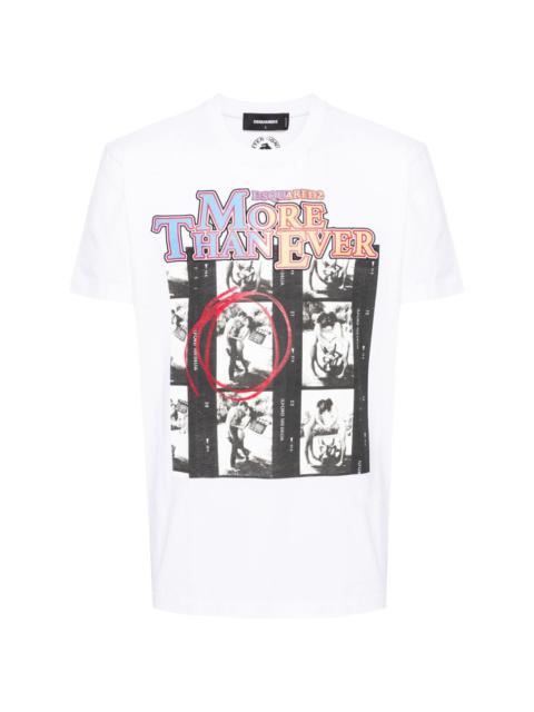 DSQUARED2 photograph-print cotton T-shirt