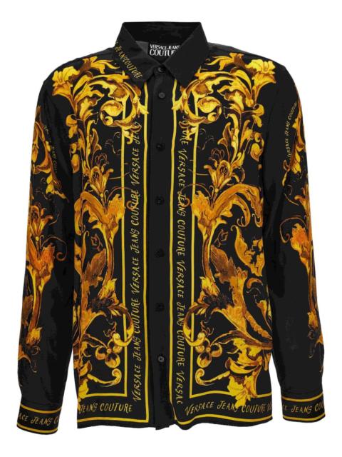 VERSACE JEANS COUTURE baroque-print shirt