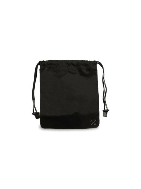 Off-White c/o Virgil Abloh Block Pouch Quote Bag in Black