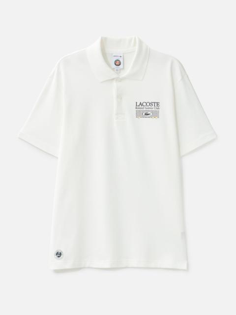 LACOSTE ROLAND-GARROS EDITION PETIT PIQUÉ POLO SHIRT