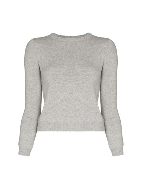 crew-neck cashmere jumper