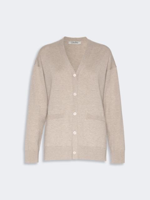 'S Max Mara BAIA Wool yarn cardigan - BEIGE
