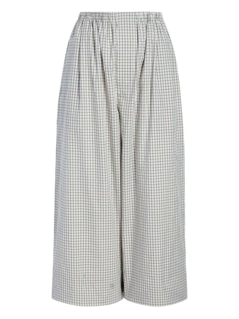 Proenza Schouler Meadow check trousers