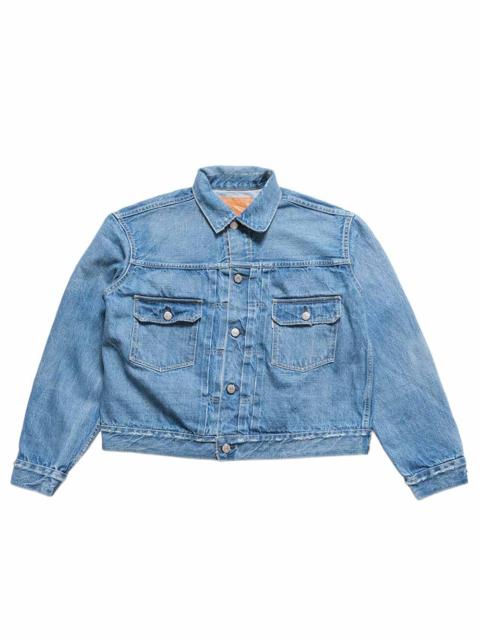 REMI RELIEF REMI RELIEF - 13oz 1954XX DENIM 2nd JACKET - USED BLUE - RN1043SDR