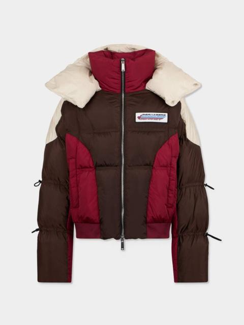 DSQUARED2 DOMINATE YOUR SPORT DRAWSTRING DOWN JACKET