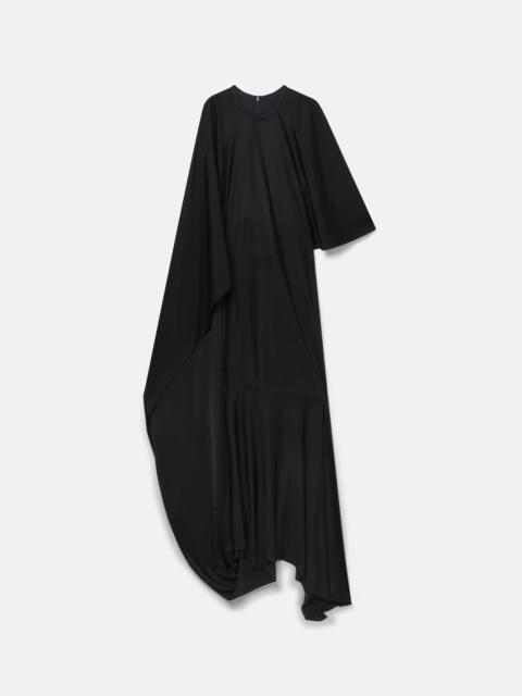 Stella McCartney Asymmetric Cape Sleeve Dress