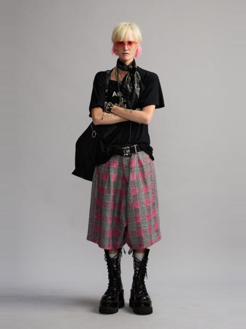 R13 JUMBO TAILORED SHORT