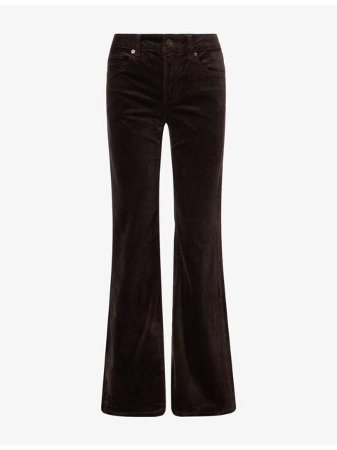 GOOD AMERICAN Good Low-Rise Bootcut Corduroy Jeans