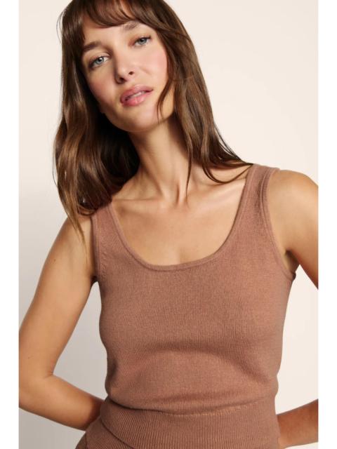 eberjey Recycled Sweater Cropped Tank