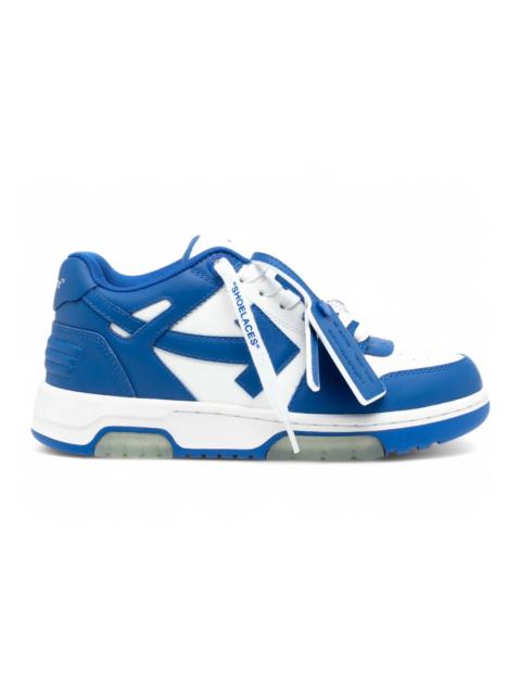 Off-White OFF-WHITE Out Of Office OOO Low Tops White Navy Blue (Women's)