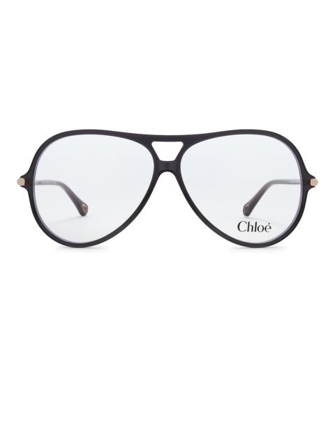 Chloé Tubolar Aviator Optical Glasses