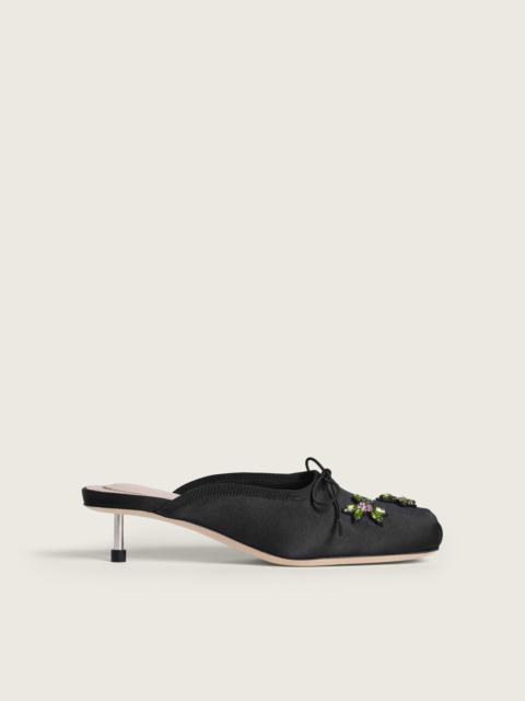 Simone Rocha Embellished Pointe Mule Heel
