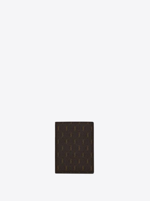 le monogramme credit card wallet in monogram canvas and smooth leather