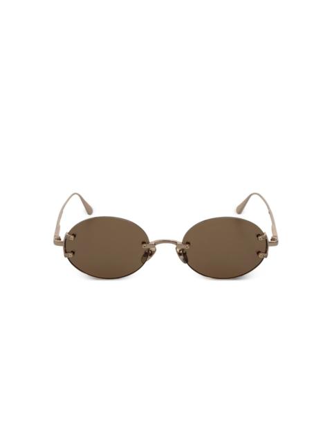 LINDA FARROW Stella rimless sunglasses