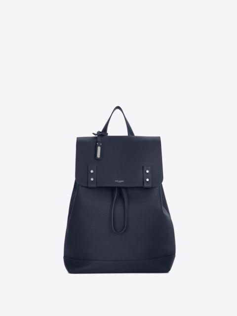 sac de jour backpack in grained leather