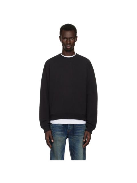 John Elliott Black Beach Crew Sweatshirt