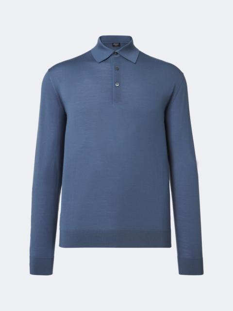 ZEGNA Wool polo sweater