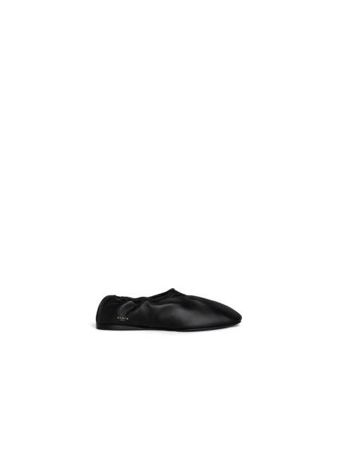Alaïa SUPPLE SLIPPERS IN LEATHER