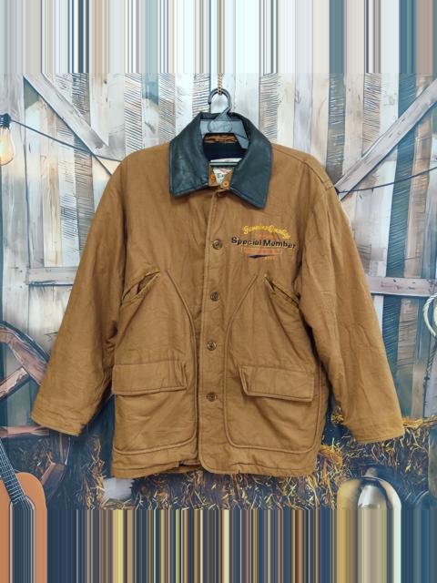 Other Designers Vintage - 80s Expressly Canvas Barn Double Collar Chore Jacket