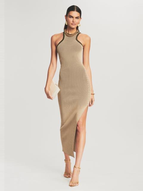 RETROFÊTE SOFIE RIB KNIT DRESS